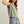 Round Neck Slub Top - Sage