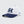 Letterman Hat : Navy Blue & White