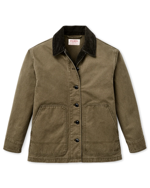 Women's Canvas Barn Coat - Marsh Olive