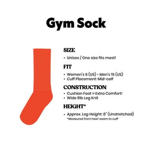 Sounds Like Bullshit To Me Gym Crew Socks
