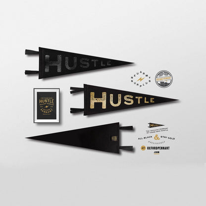 Hustle Pennant • Neuarmy x Oxford Pennant Original