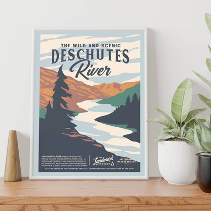 Deschutes River - 12x16 Poster