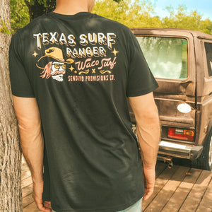 Texas Surf Ranger T-Shirt: Black