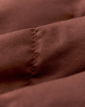 Women's Heritage Cotton Down Vest - Smoked Paprika
