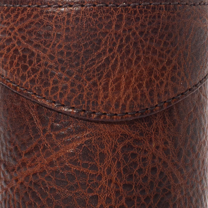 Campaign Leather Bottle Koozie: Whiskey