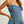 Paneled Washed Denim Romper