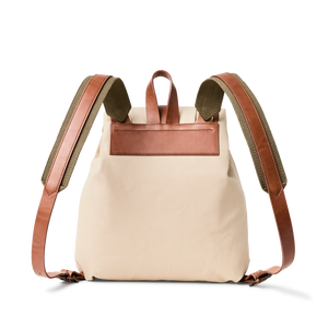 Rugged Twill Drawstring Backpack - Feather