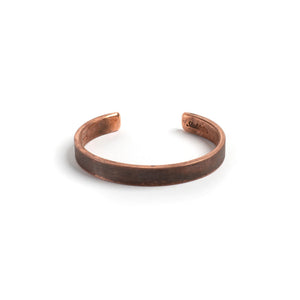 Thompson Cuff: Copper / Work Patina / Large