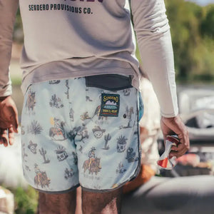 Point Bar Boardshort: Muertos