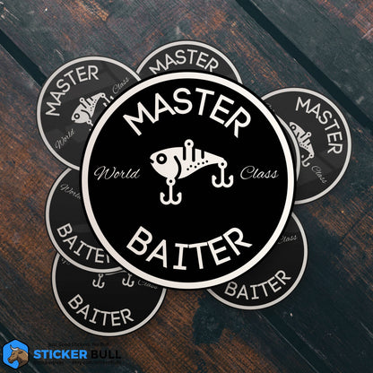 World Class Master Baiter Sticker