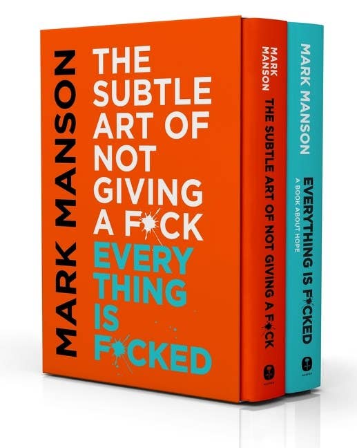 Subtle Art of Not Giving a F*ck / Everything Is F*cked Box