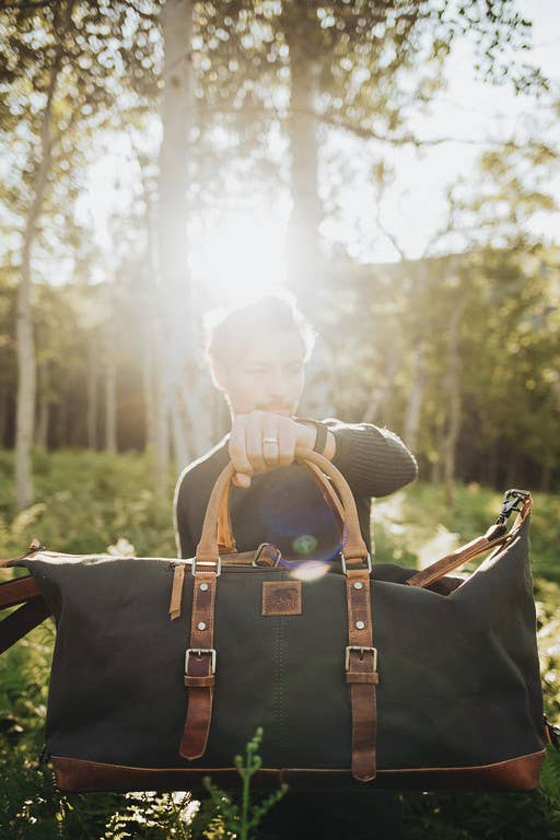 50L Augustine Duffel: Green