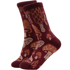 Forager Sock: L/XL / Maroon