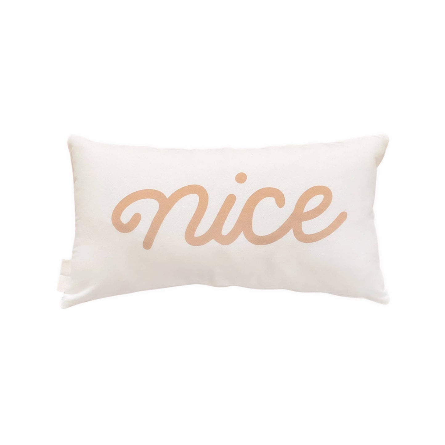 Naughty / Nice Lumbar Pillow Cover