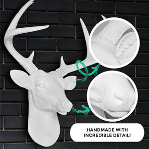 The Virginia Mini Deer Head Faux Taxidermy Single Color