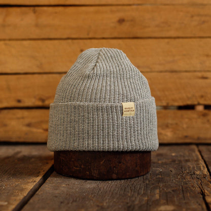 Wool Watch Cap - Stone