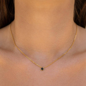Star Stone Necklace: Opal