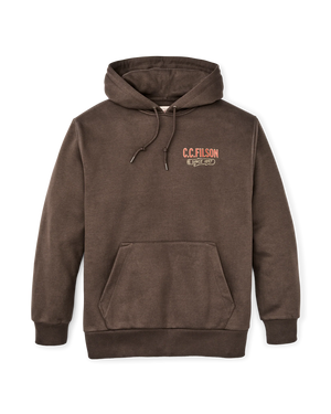 Prospector Graphic Hoodie - Dark Brown/Logging