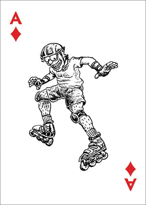 William Nealy Extreme Sports Playing Cards