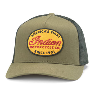 Indian Motorcycle Roscoe Trucker - Olive/Black