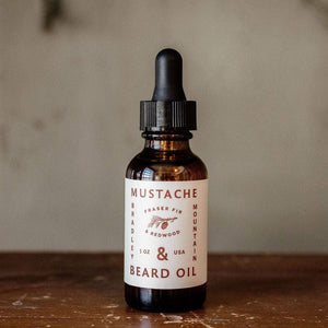 Frasier Fir Redwood Mustache Beard Oil 1oz Dropper