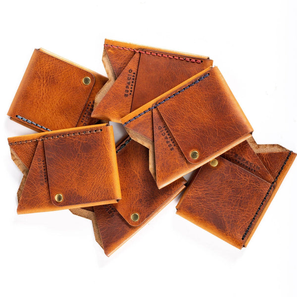 Big Spender Leather Wallet – Pecan – Slim Card Holder