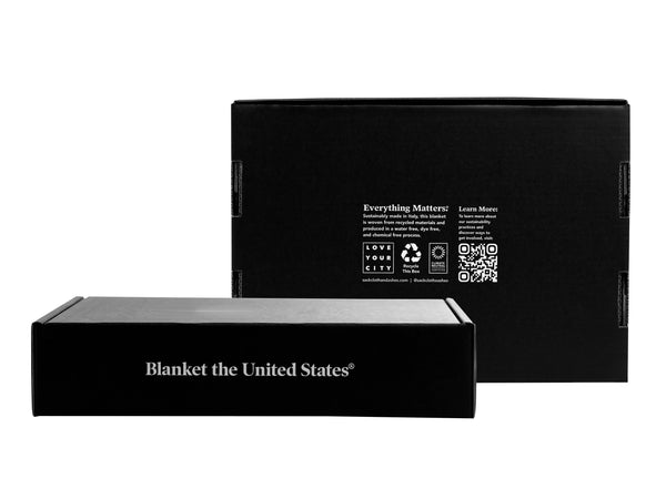 Ridgeline Alps Recycled Wool Throw Blanket