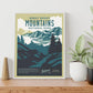 Smoky Mountains National Park - 12x16 Poster