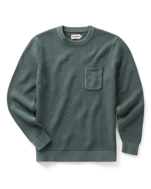 The Crawford Crew Sweater - Faded Spruce