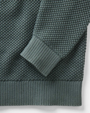 The Crawford Crew Sweater - Faded Spruce