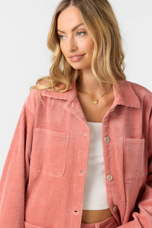 Langford Shacket : Desert Sand