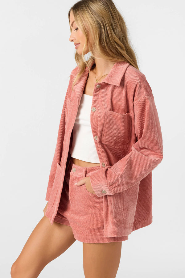 Langford Shacket : Desert Sand