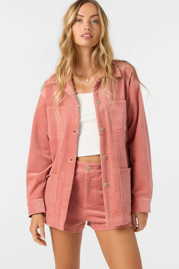 Langford Shacket : Desert Sand