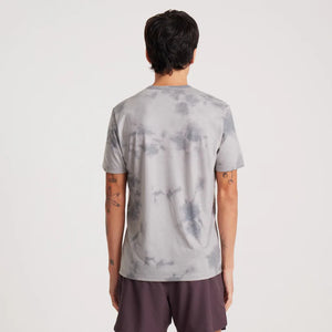 Mathis Pocket SS Active Tee - Ghost Grey