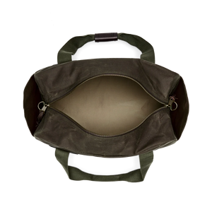 Tin Cloth Medium Duffle Bag : Otter Green