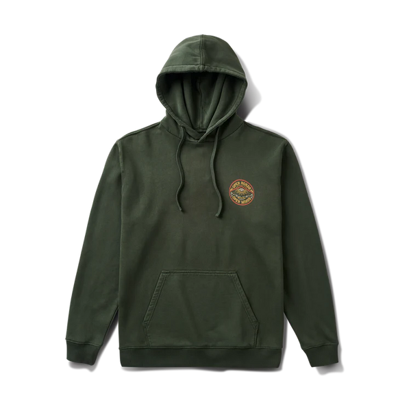 Orom Fleece Hoodie - Dark Military