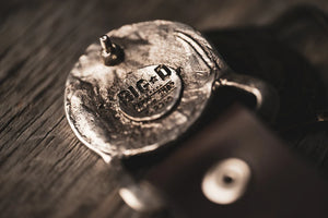 Silver Bonehead Belt Buckle
