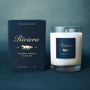 Riviera - Reusable Men's Candle