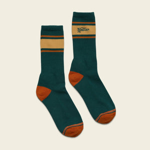 Howler Script Socks : Jungle Green