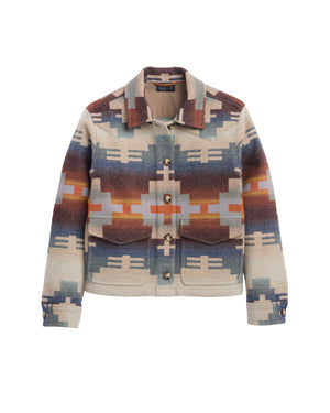 Dakota Western Jacket - Shiprock Blue Mix