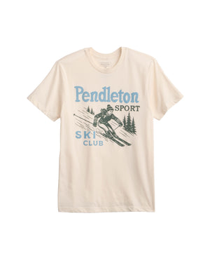 Pendleton Ski Graphic Tee - White