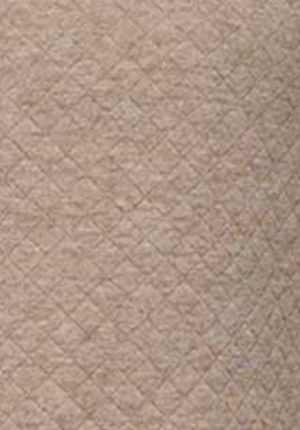Bradner Super Soft Quilted Hoodie - Dark Taupe