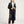 Lambswool Duster Sweater - Black Red SanMiguel