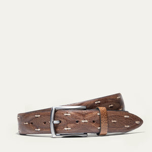 Wax Cord Belt - Brown