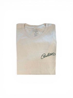 Western Oasis Graphic Tee : Dust/Black