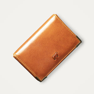 William Business Card Holder - cognac