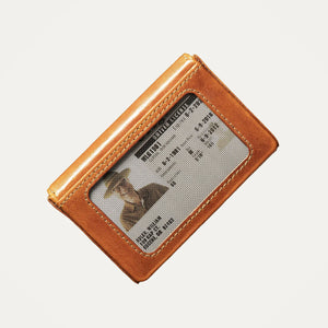 William Business Card Holder - cognac