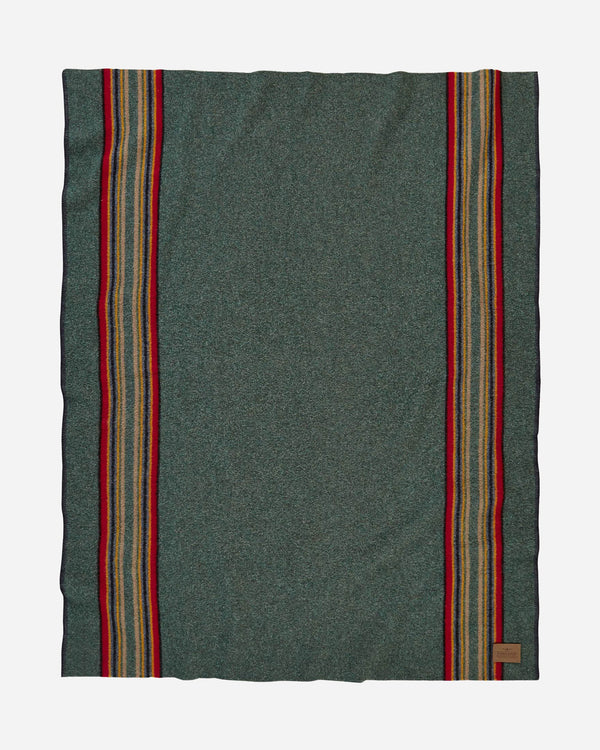 Yakima Throw Blanket : Green Heather Mix