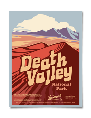 Death Valley National Park - 12x16 Poster