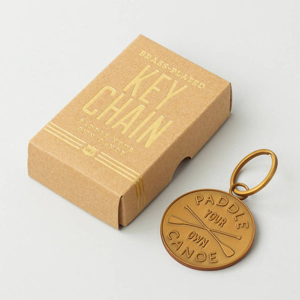 Paddle Your Own Canoe Key Chain
